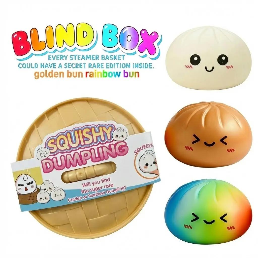 Soft Rubber Squishy Bun Toy
