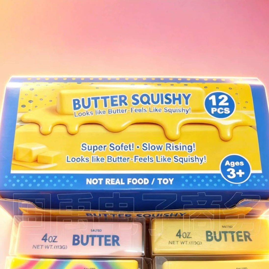 Butter Shape Squishy Toys Slow Rebound Stress Relief