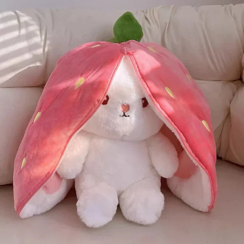 Strawberry Carrot Rabbit Plush Toy
