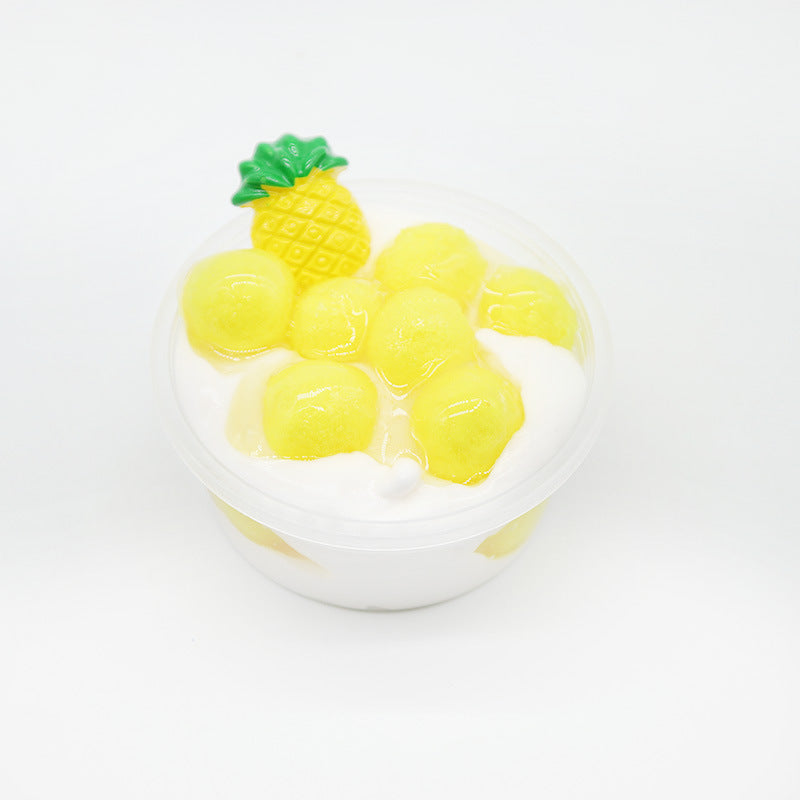 Slime DIY Stress Relief Toy - Cotton Candy Mud