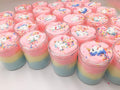Unicorn Cloud Slime with Colorful Silk Texture