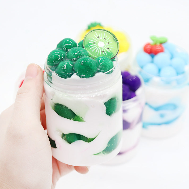 Slime DIY Stress Relief Toy - Cotton Candy Mud